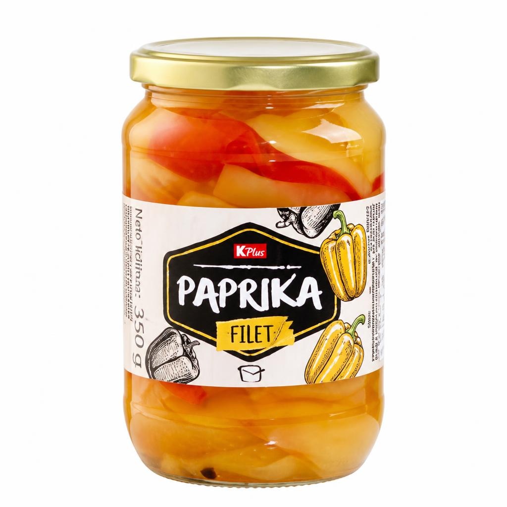 K Plus Paprika filet 350g Akcija u trgovini Konzum