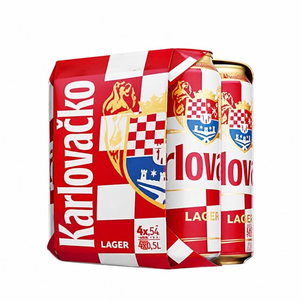 Karlovačko pivo 4x0,5l Akcija u trgovini Konzum