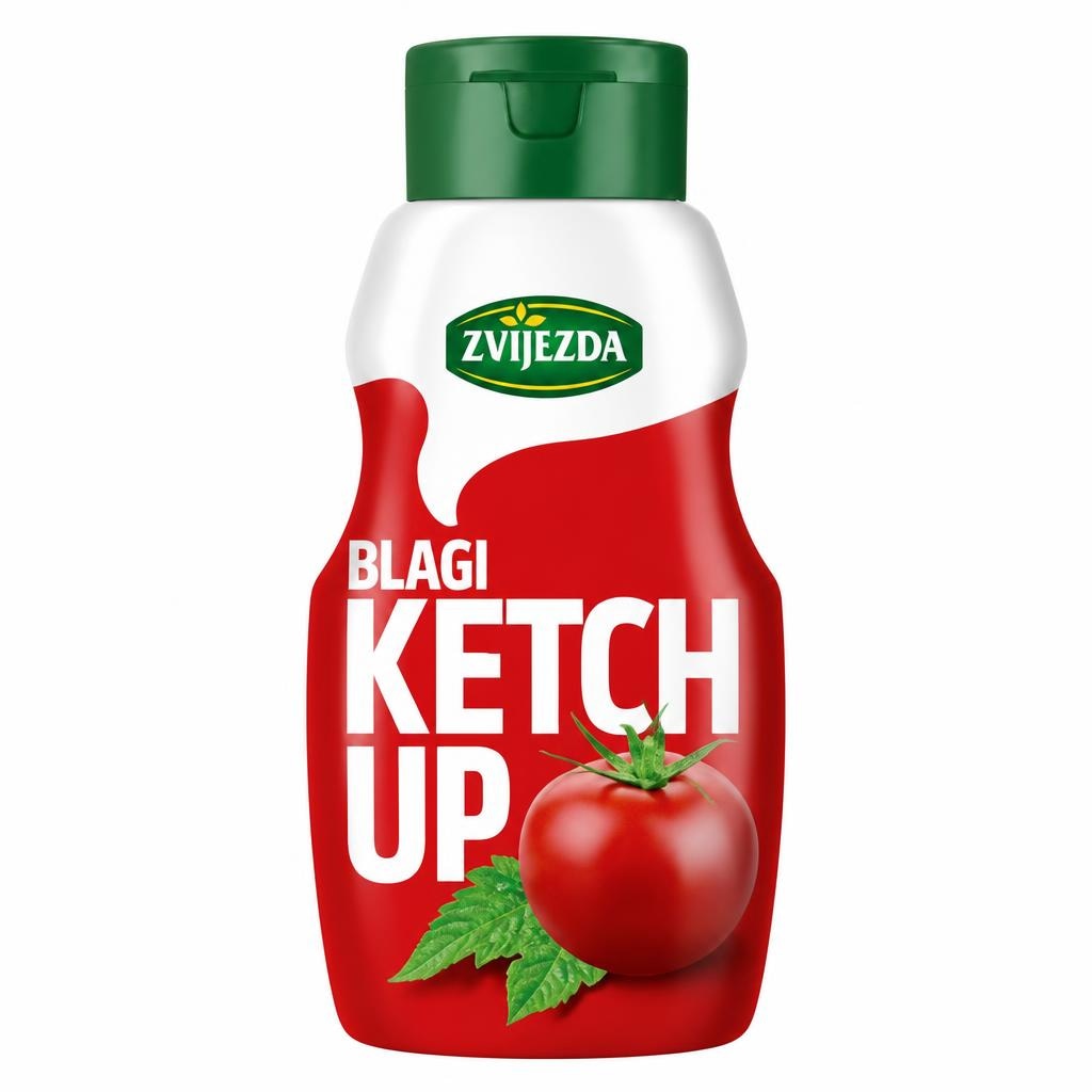 Zvijezda Ketchup blagi 500 g - Akcija u trgovini NTL