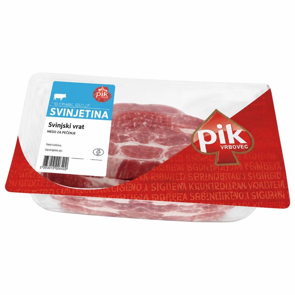 Pik Vrbovec Svinjski vrat 640 g - Akcija u trgovini Studenac