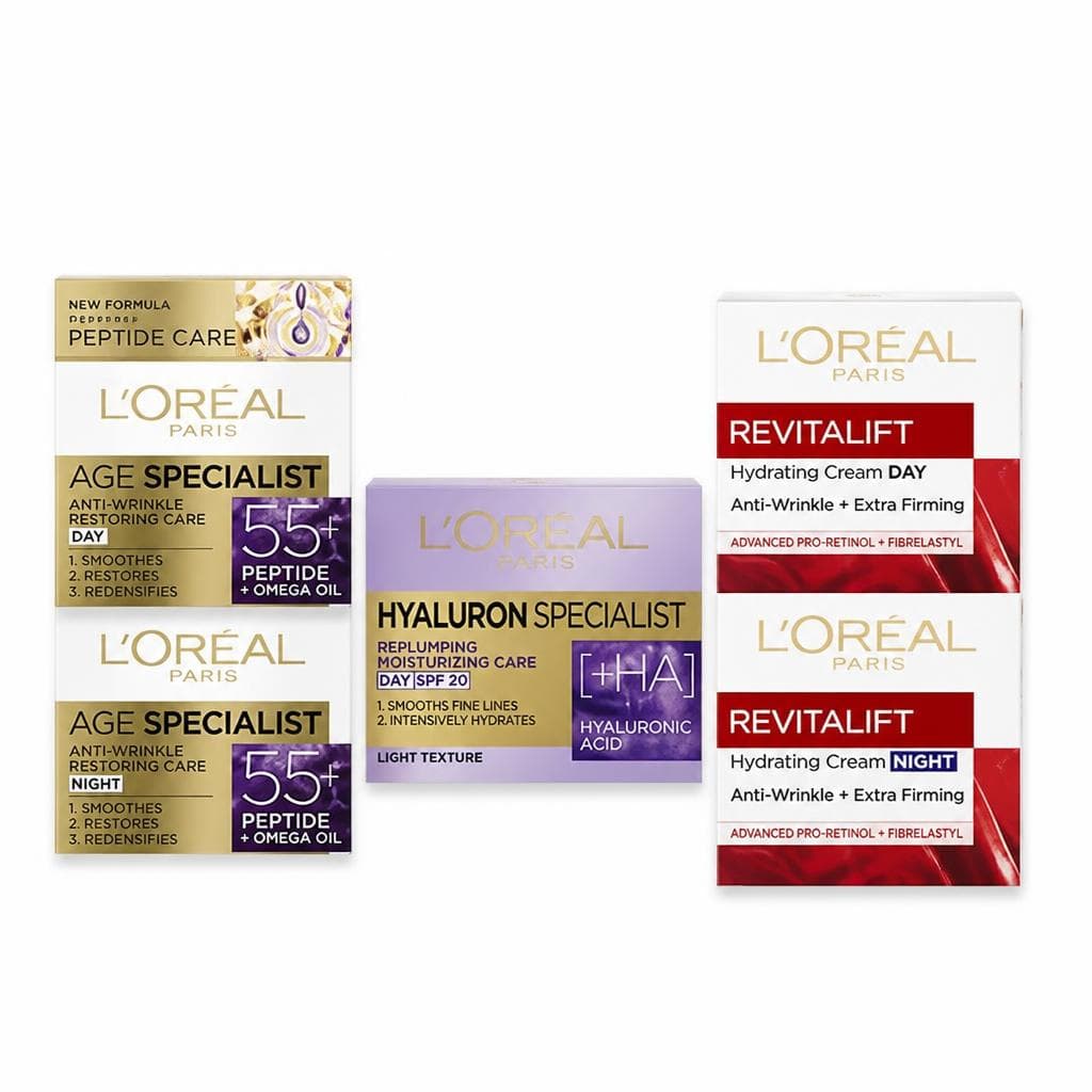Proizvodi za njegu lica Loreal od 30 ml do 150 ml Akcija u trgovini Spar