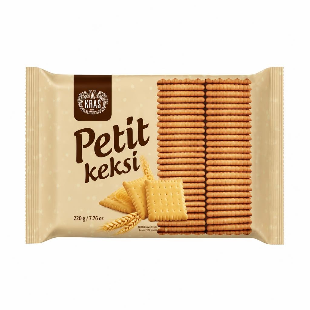Kraš petit keksi bez maslaca 1 kg Akcija u trgovini Plodine