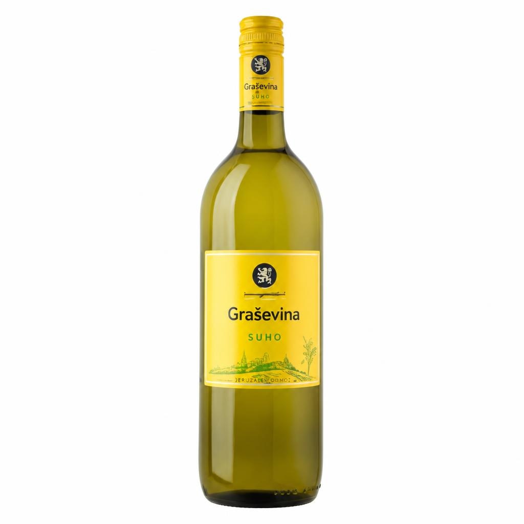 Vino Jeruzalem Ormož Graševina 1 L - Akcija u trgovini Spar