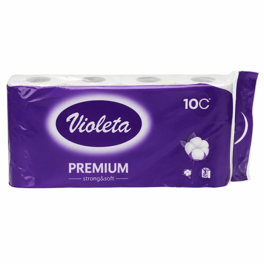 Violeta toaletni papir 10 rola Akcija u trgovini Boso