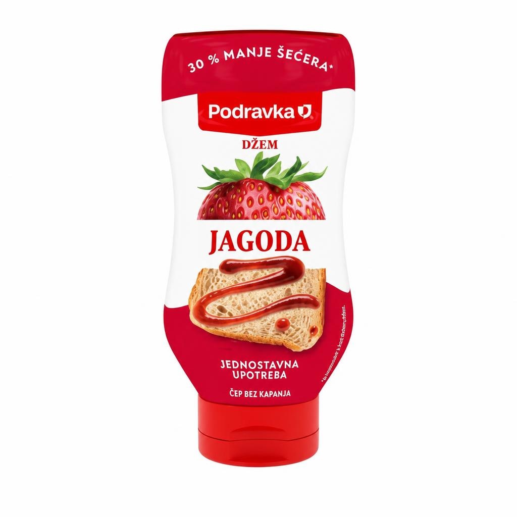 Podravka Squeeze Džem Jagoda 330g Akcija u trgovini Žabac
