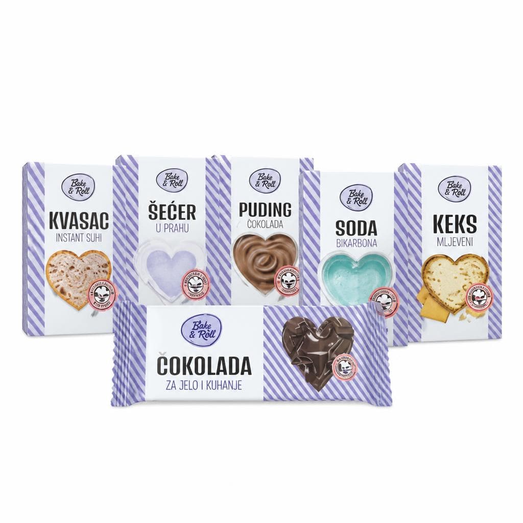 Bake&Roll Odabrani proizvodi za kolače 42 - 500 g Akcija u trgovini Plodine