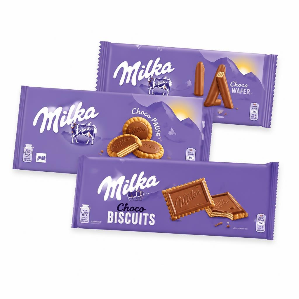 Keksi Milka od 112 g do 260 g Akcija u trgovini Spar