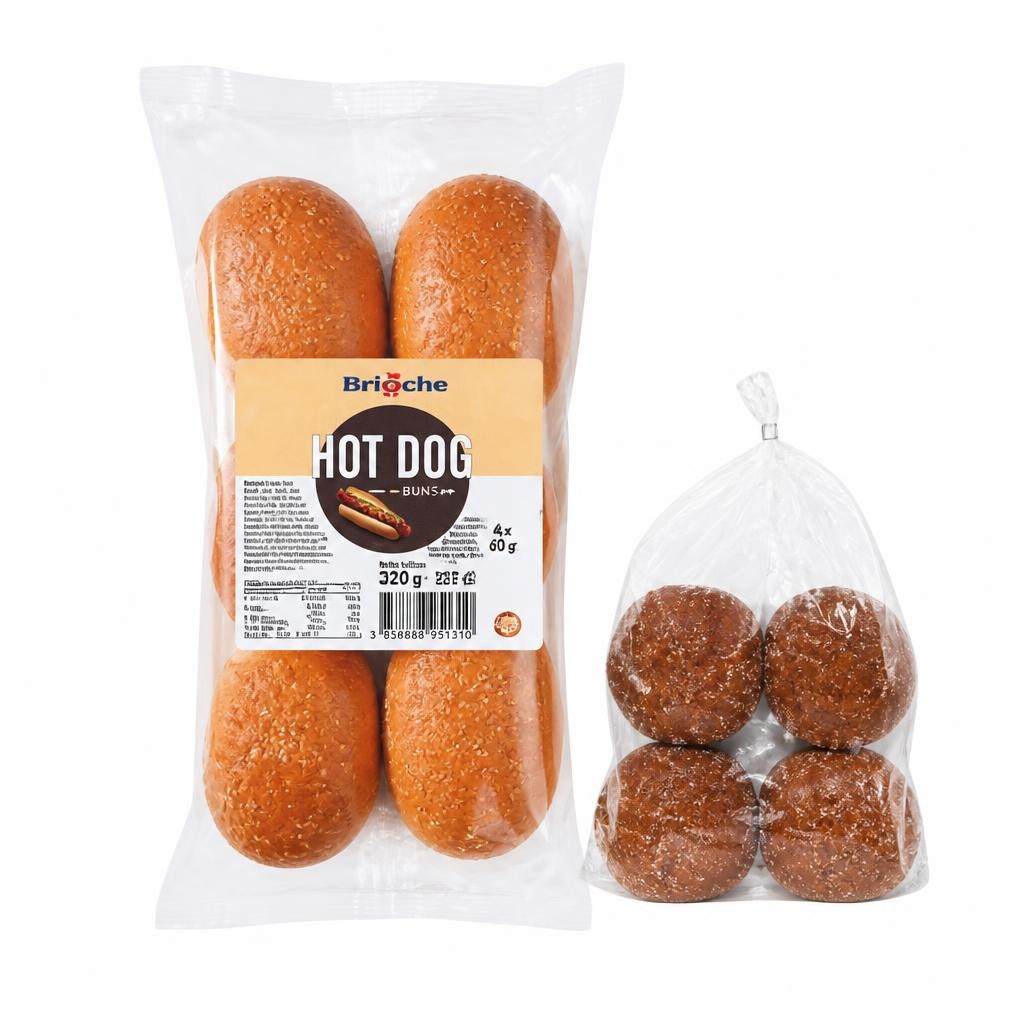 Brioche burger pecivo 82 g - Akcija u trgovini Kaufland