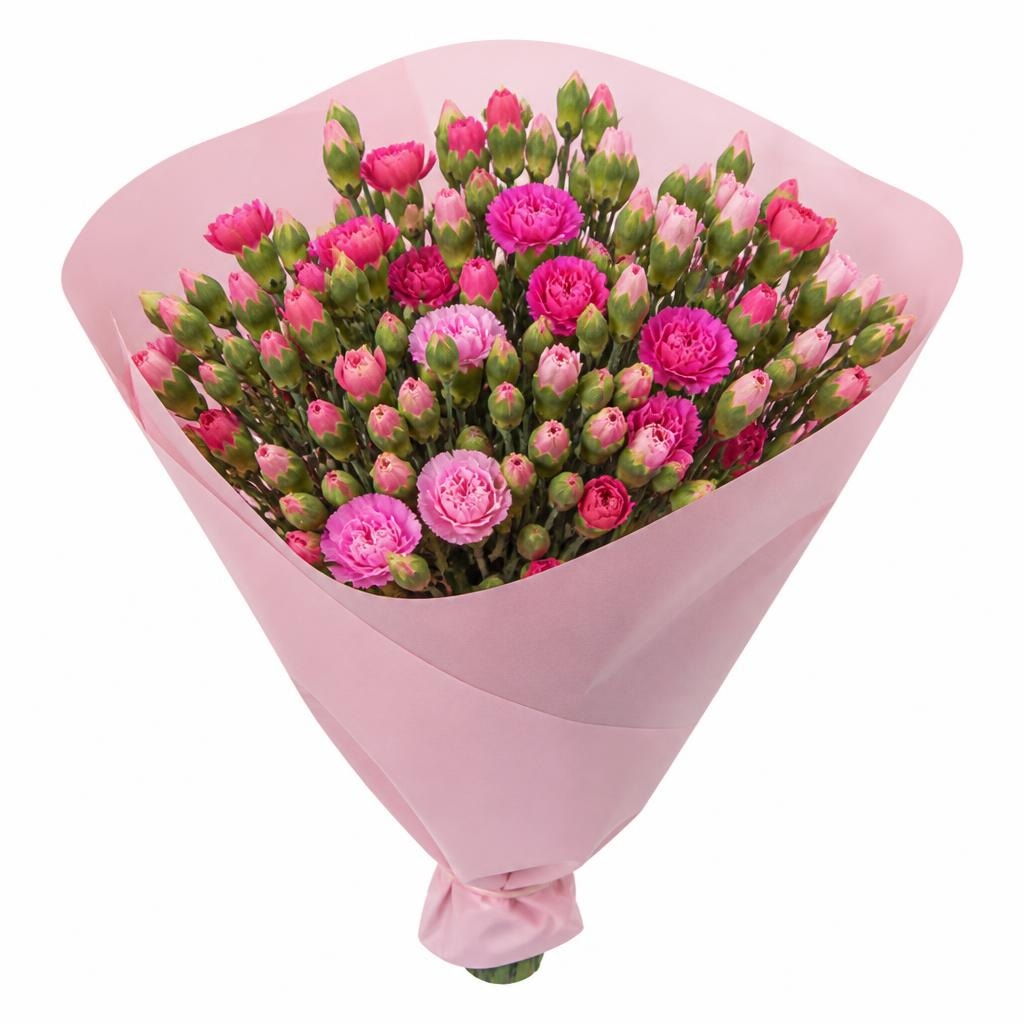 Buket 9 mini karanfila kom Akcija u trgovini Konzum