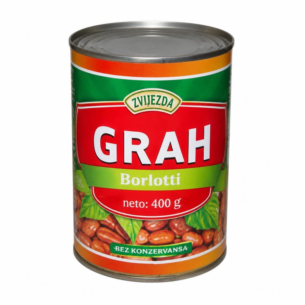 Grah smeđi Borlotti 240 g Zorela Akcija u trgovini NTL