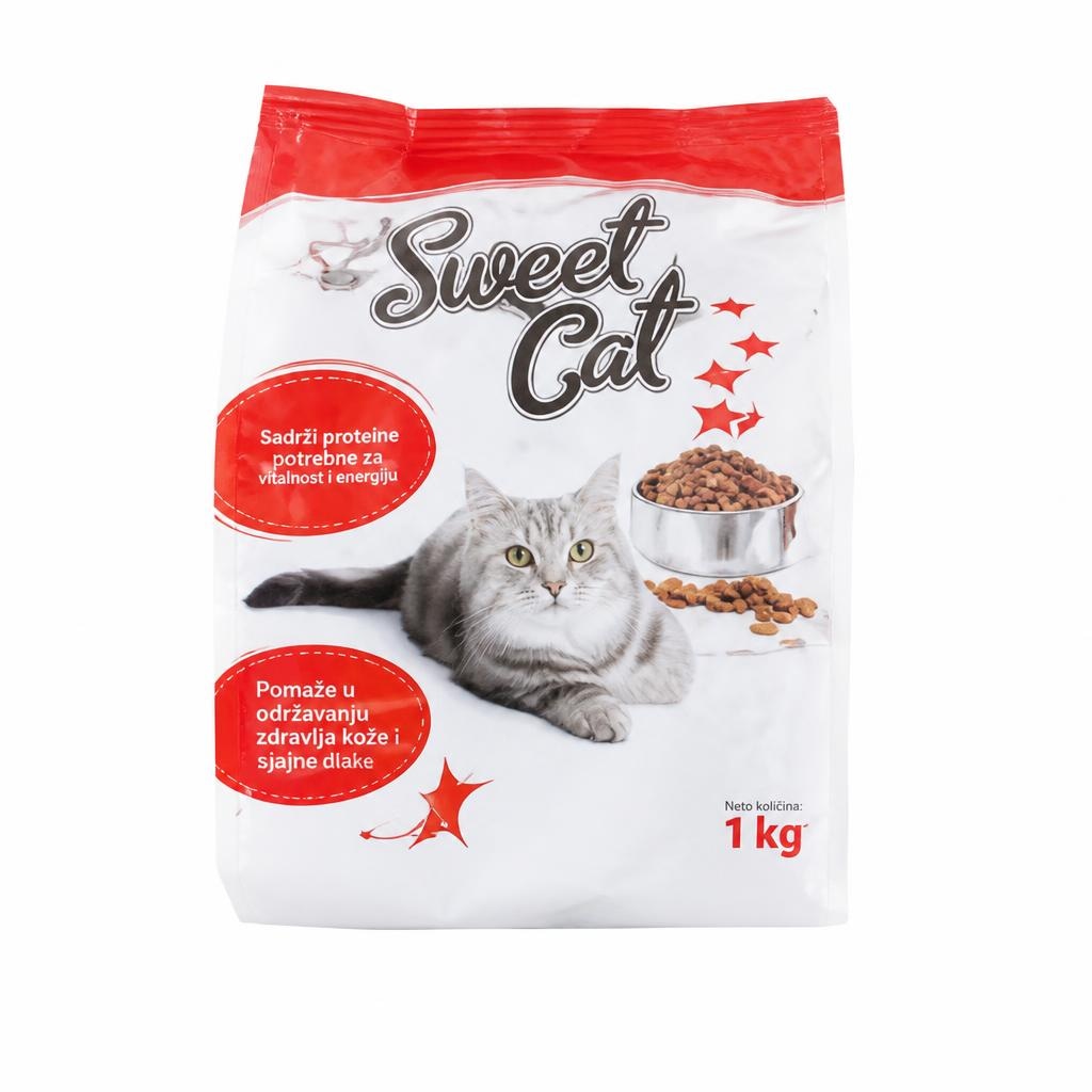 Sweet Cat Suha hrana za mačke 1250 ml Akcija u trgovini Lidl