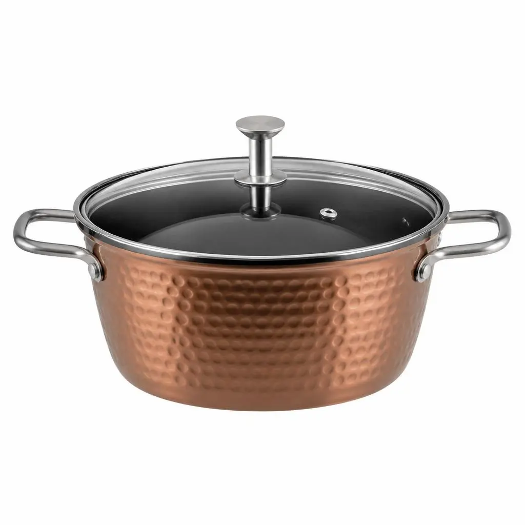 LONAC S POKLOPCEM Copper luxe 1 kom, 28 cm Cheffino Akcija u trgovini Interspar
