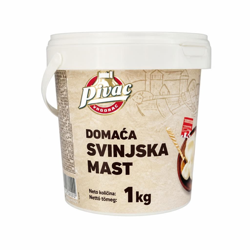 Svinjska mast 1kg Pivac Akcija u trgovini Pivac