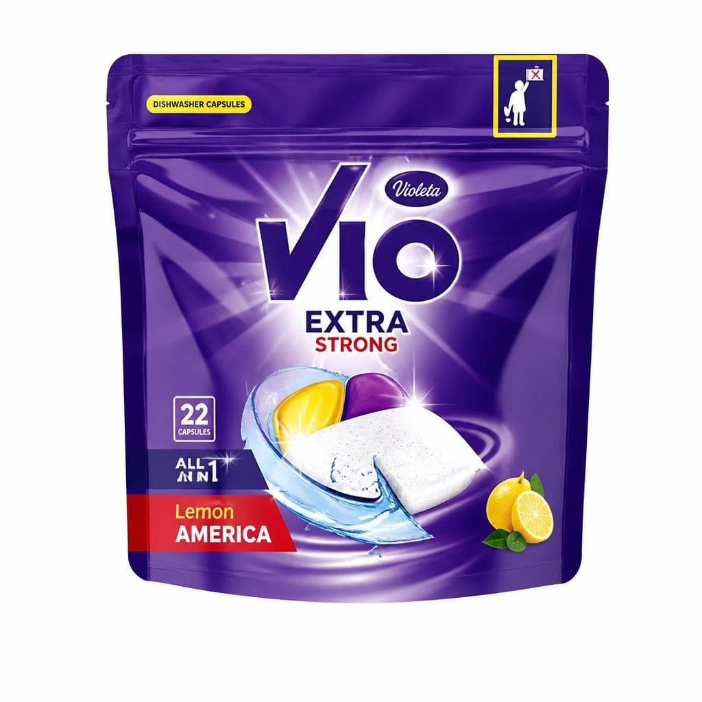Violeta Vio kapsule za pranje suđa Extra Strong 22/1 Akcija u trgovini Stanić Diskont
