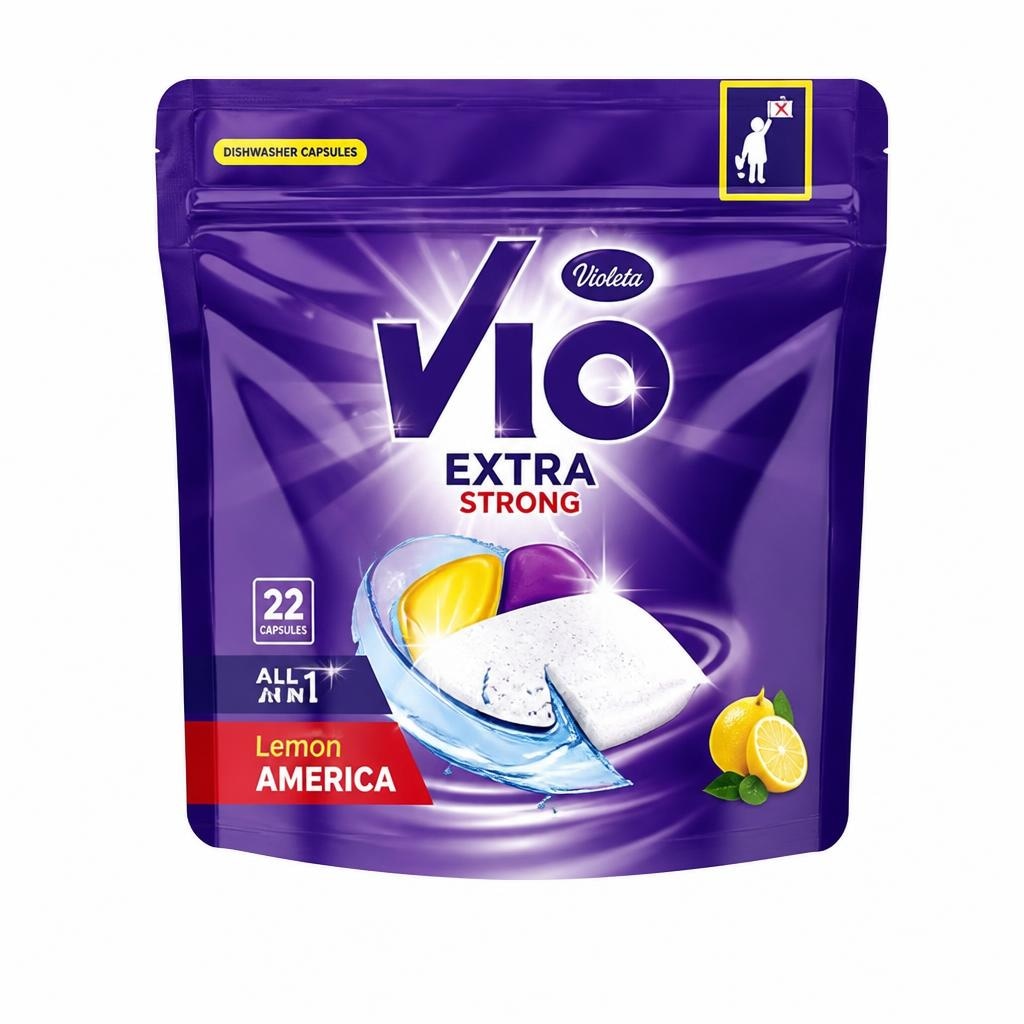 Violeta Vio kapsule za pranje suđa Extra Strong 22/1 Akcija u trgovini Stanić Diskont