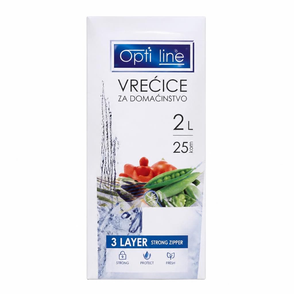 Vrećice za zamrzavanje razne vrste Opti line, K Classic, ViGO! Akcija u trgovini Kaufland