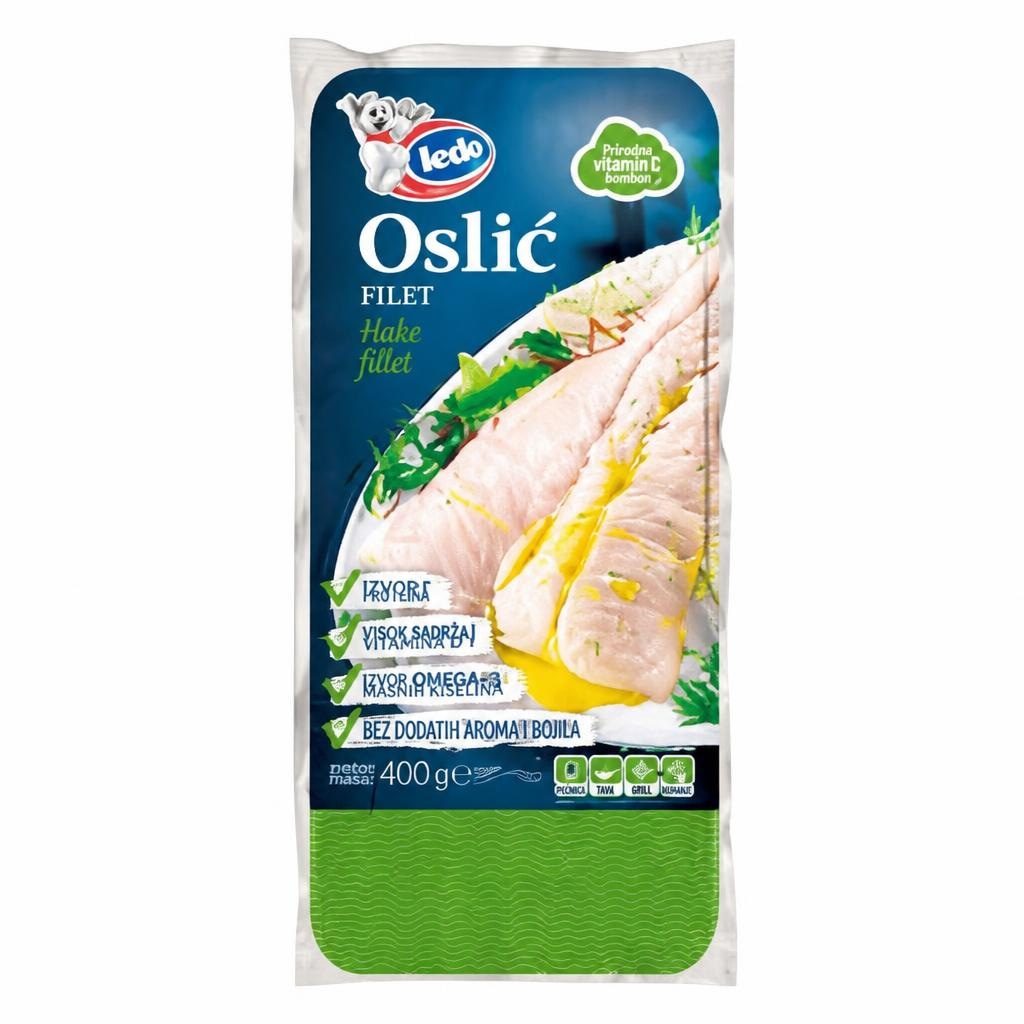 Oslić filet 400 g Ledo Akcija u trgovini KTC