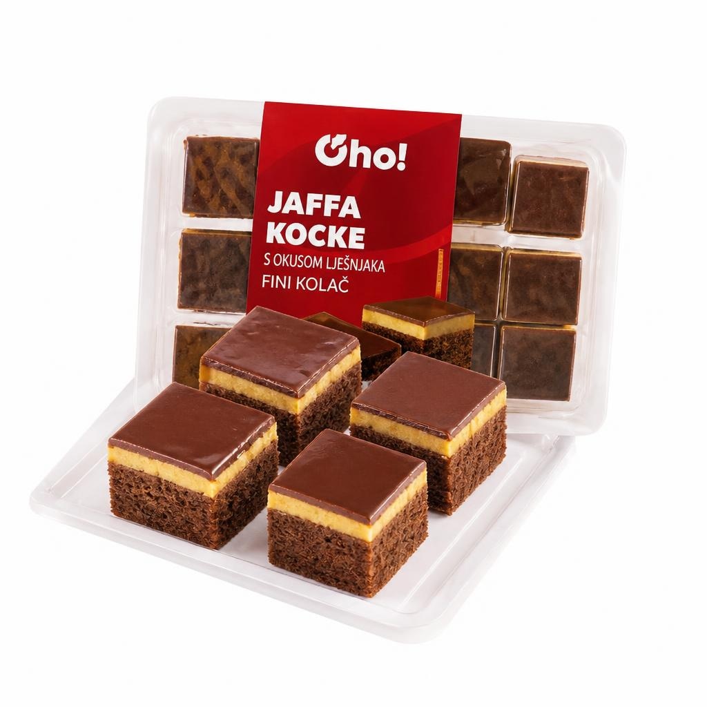 Oho! Jaffa kocke 450 g Akcija u trgovini Plodine