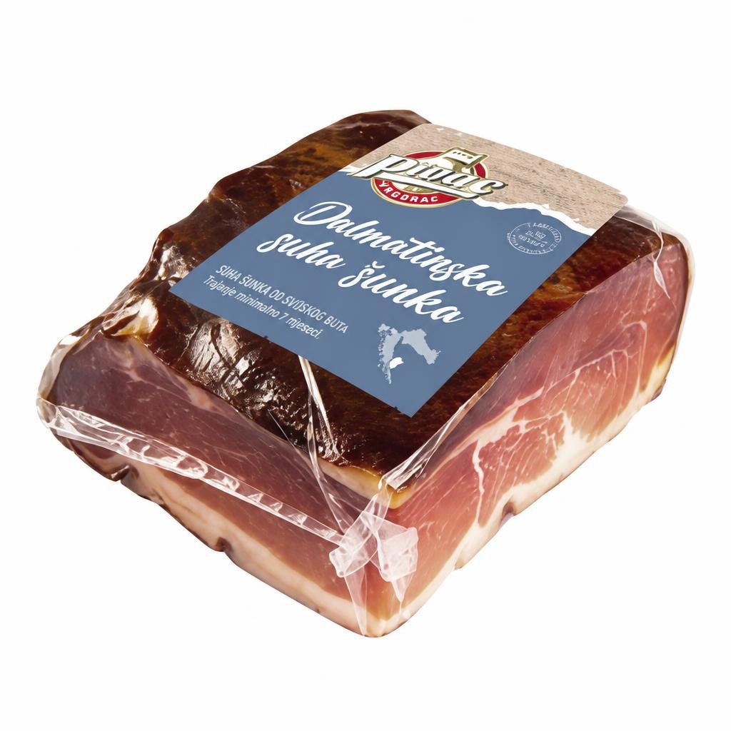 Dalmatinska suha šunka 1kg Plvac - Akcija u trgovini Konzum