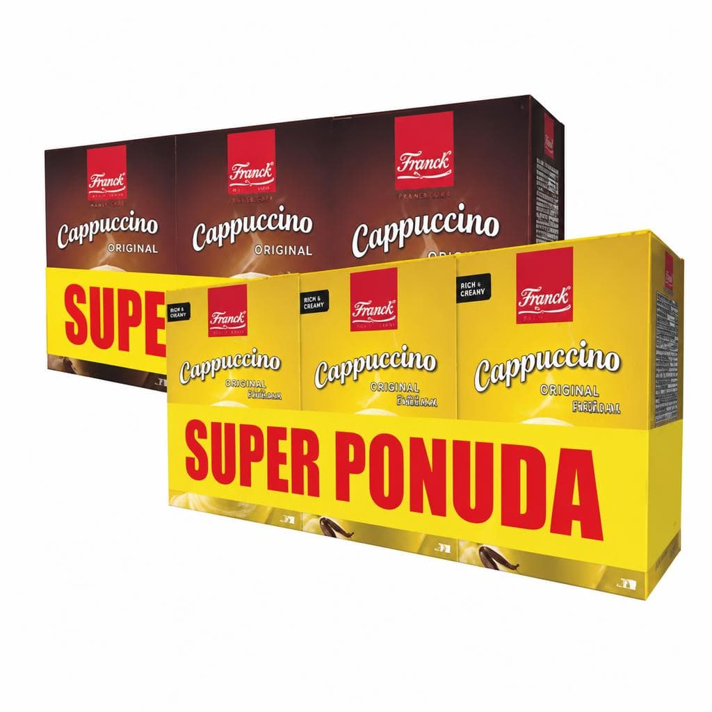 Cappuccino Franck 3 x 148 g ili 3 x 144 g Akcija u trgovini Spar