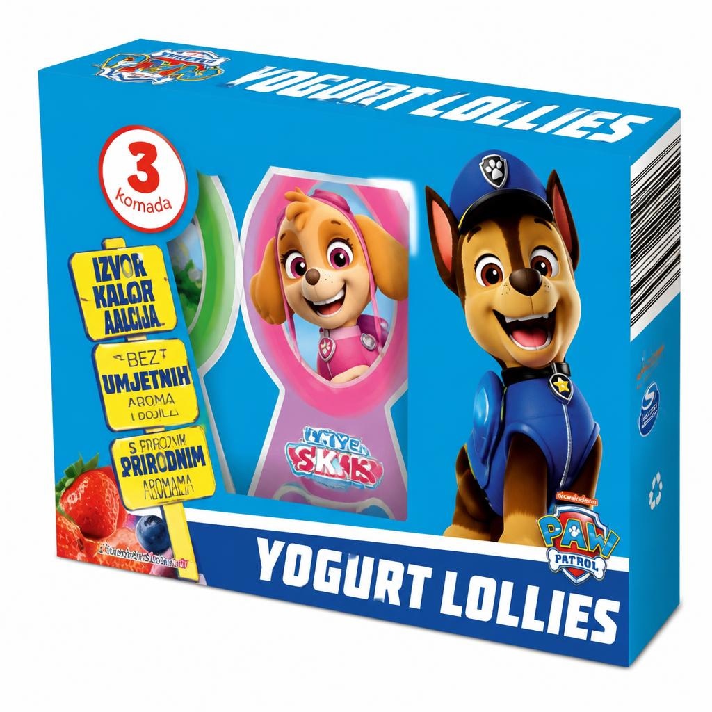 Jogurt lizalica 3 x 25 g Akcija u trgovini Boso