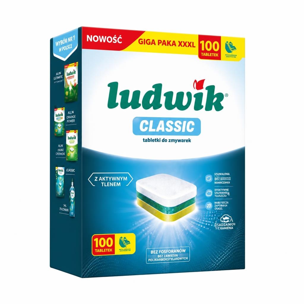 Tablete za strojno pranje posuđa Ludwik 100/1 - Akcija u trgovini KTC