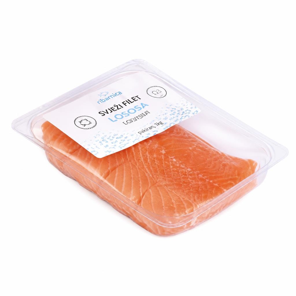 Svježi filet lososa 1 kg Akcija u trgovini Konzum