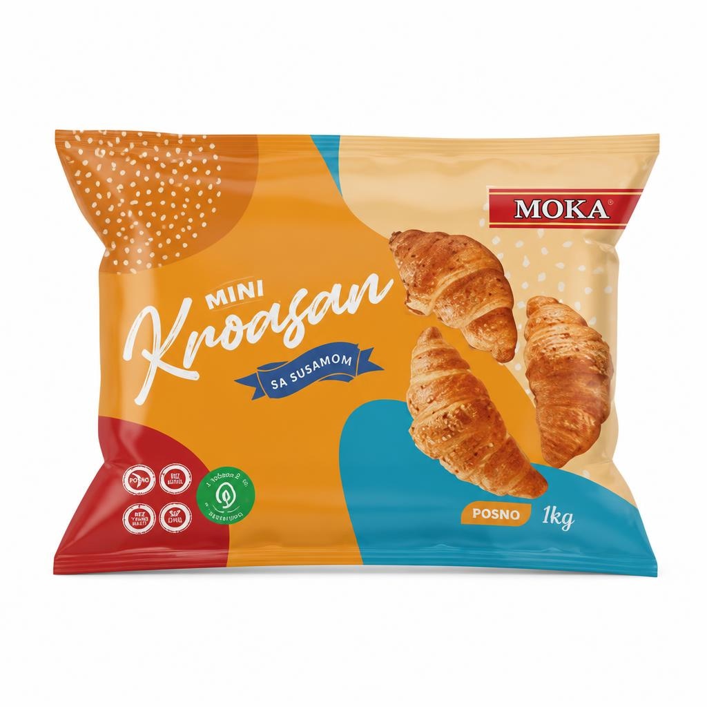 Moka Kroasani sa sezamom 1 kg - Akcija u trgovini Trgovina Krk