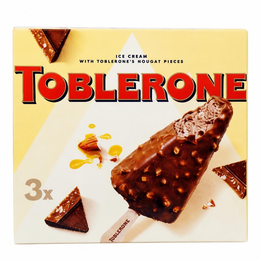 Toblerone Sladoled na štapiću 3x90 ml Akcija u trgovini Kaufland