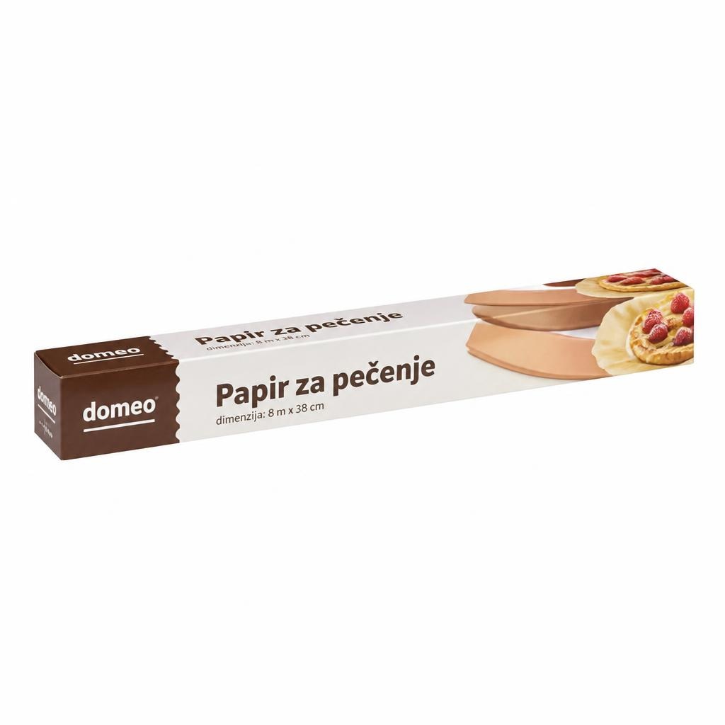 Papir za pečenje Domeo 8 m, 38 cm Akcija u trgovini NTL