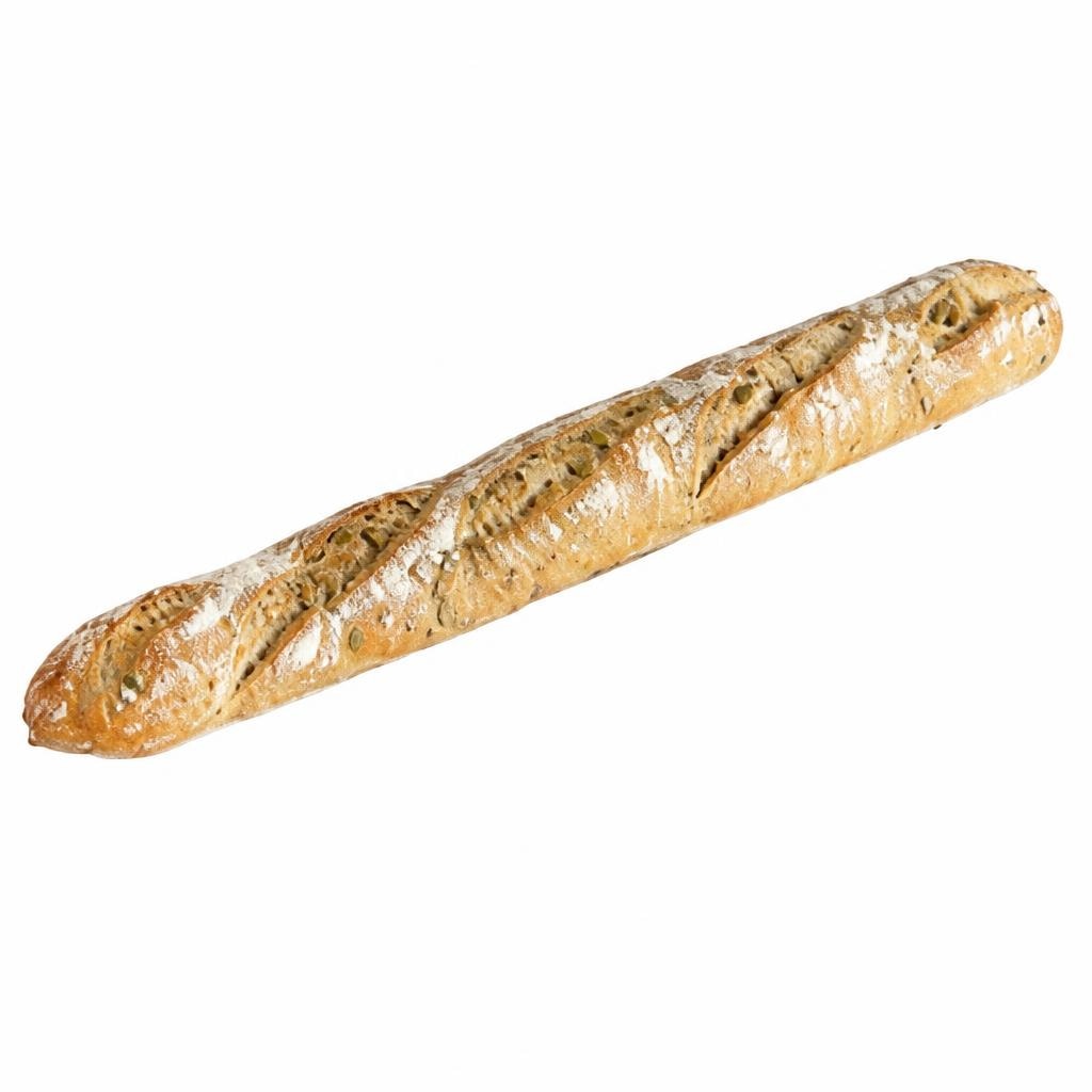 Baguette s bučinim sjemenkama 250 g Akcija u trgovini Eurospin