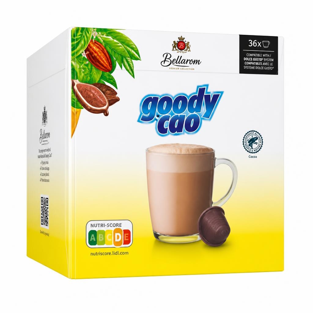 Bellarom kapsule za kavu 48 kapsula (3 x 96 g - 3 x 186.4 g) ili 24 kapsule Akcija u trgovini Lidl