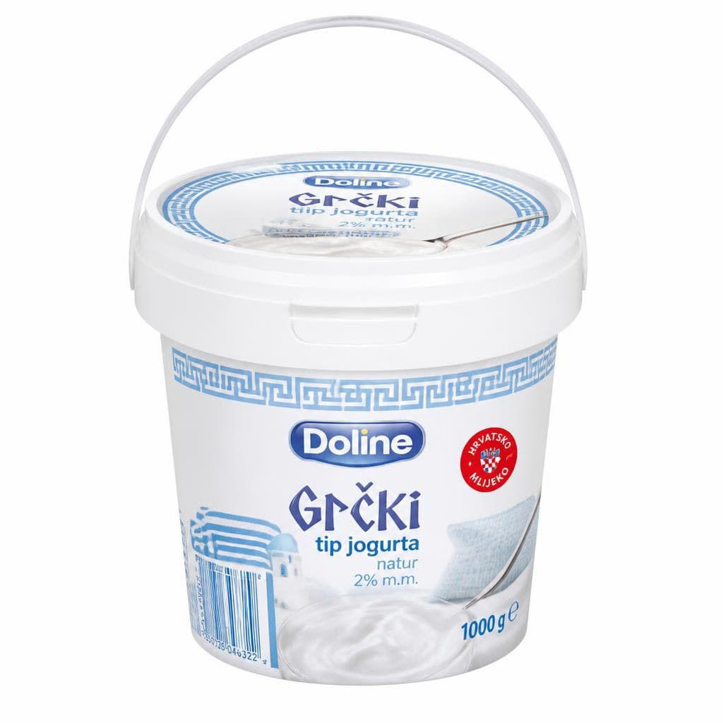 Doline grčki tip jogurta natur 1 kg Akcija u trgovini Plodine