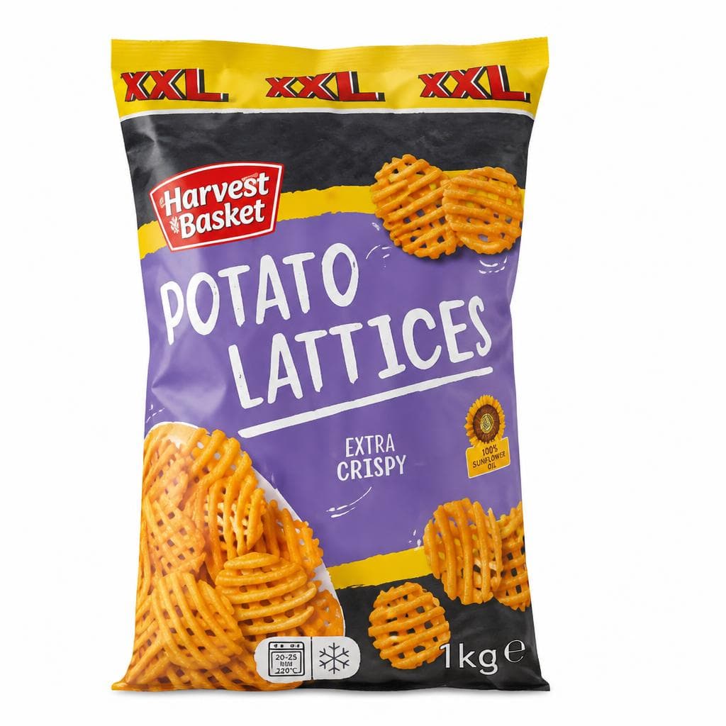 HARVEST BASKET Mrežasti krumpirići XXL 1 kg Akcija u trgovini Lidl