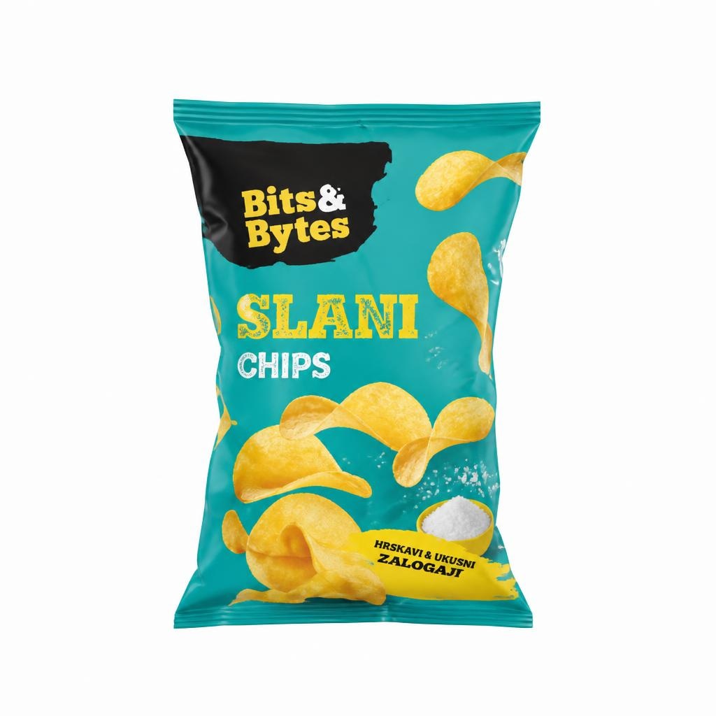 Bits&Bytes čips 150 g Akcija u trgovini Plodine