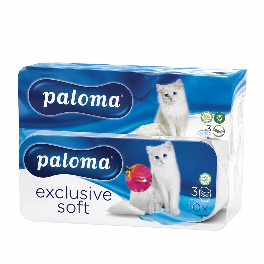 Paloma toaletni papir 10 rola Akcija u trgovini Plodine