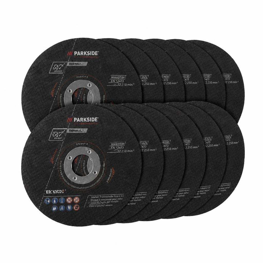 PARKSIDE PERFORMANCE ® Rezne ploče za metal 12 kom - Akcija u trgovini Kaufland