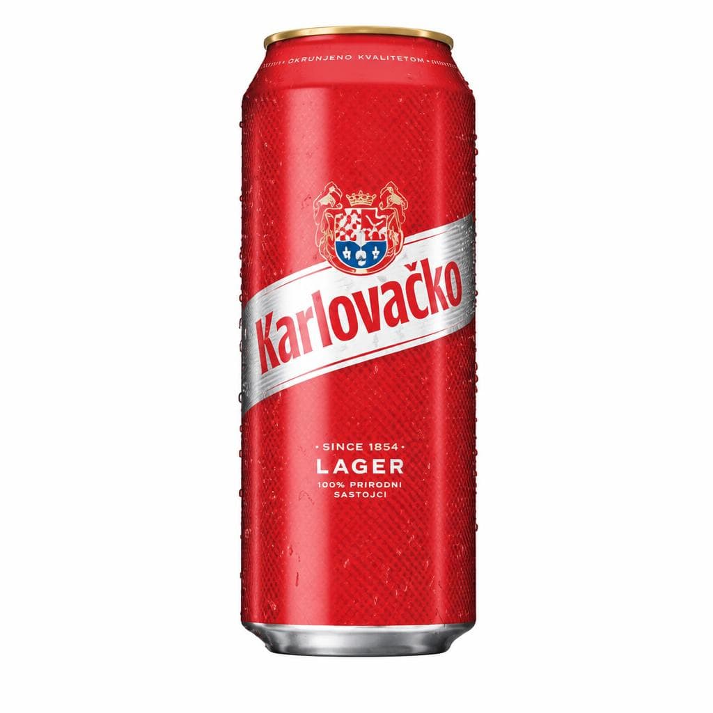 Karlovačko svijetlo pivo 0,5 l Akcija u trgovini Plodine