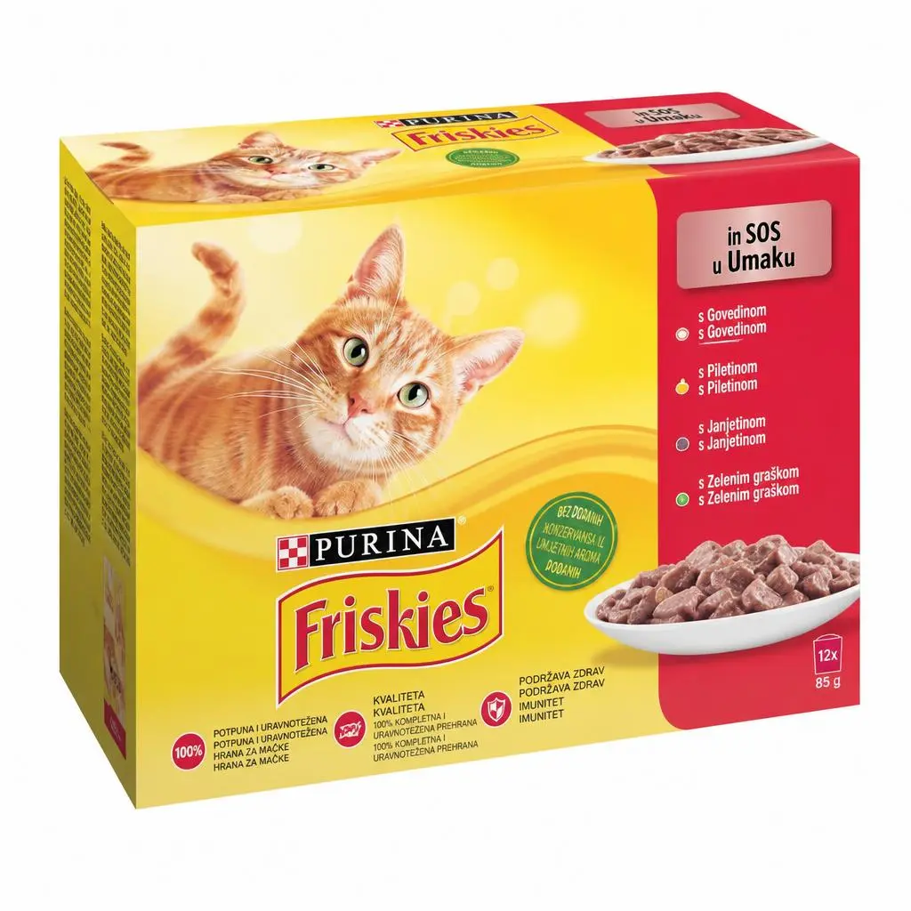 Friskies Mokra hrana za mačke 12x85 g Akcija u trgovini Bipa