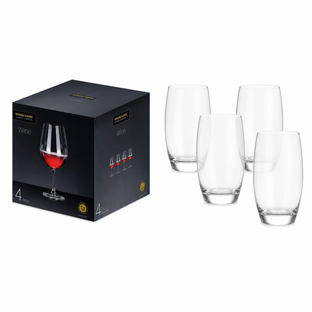 Set čaša za vino 4/1, 720 ml - Akcija u trgovini KTC