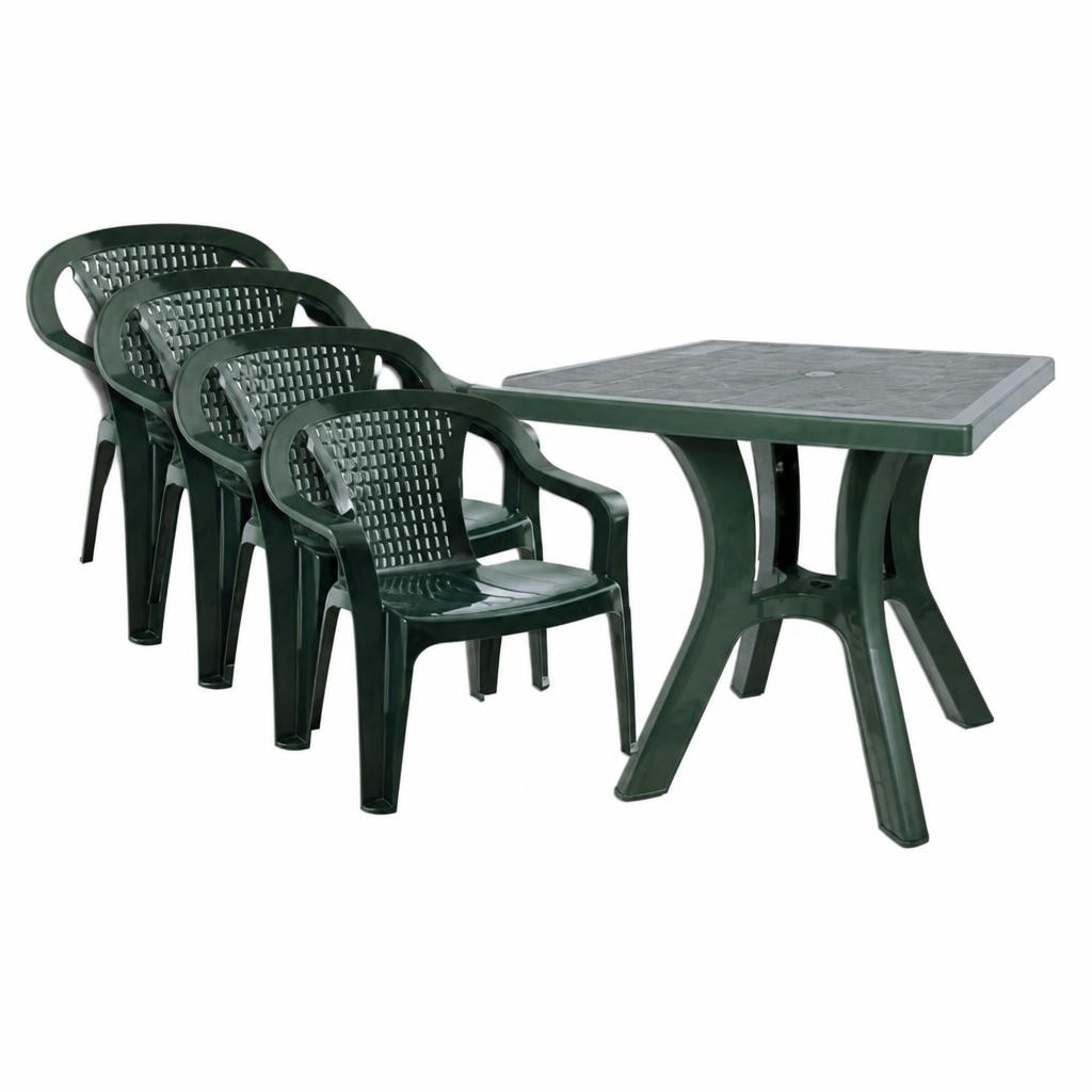 Stol PVC 60x60 + 4 stolice GRATIS - Akcija u trgovini Vinkoprom