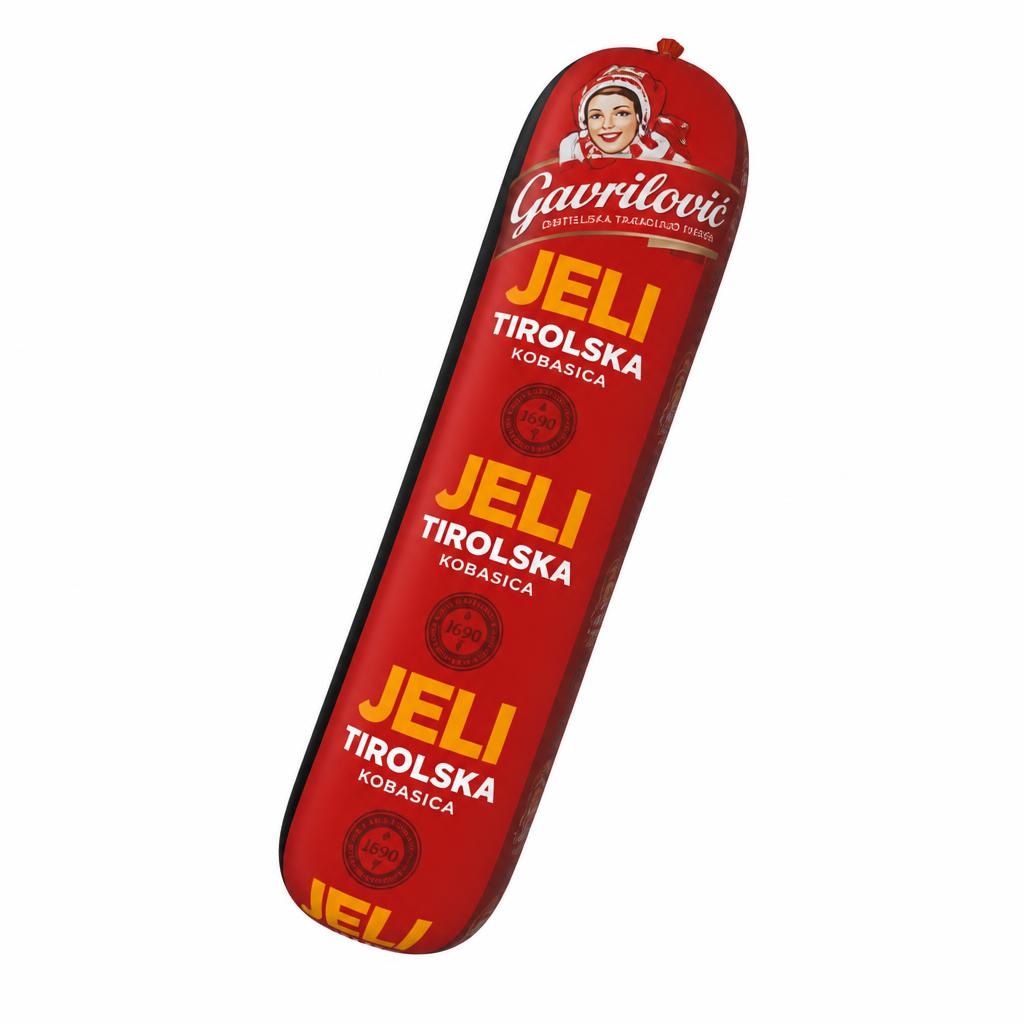 Kobasica Tirolska Jeli Gavrilović 1 kg Akcija u trgovini NTL