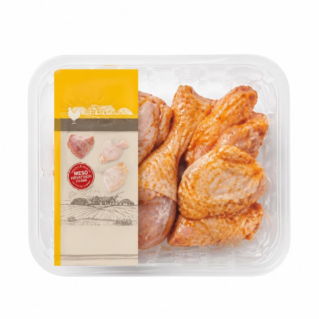 Svježi marinirani pileći mix cca 500 g Akcija u trgovini Lidl