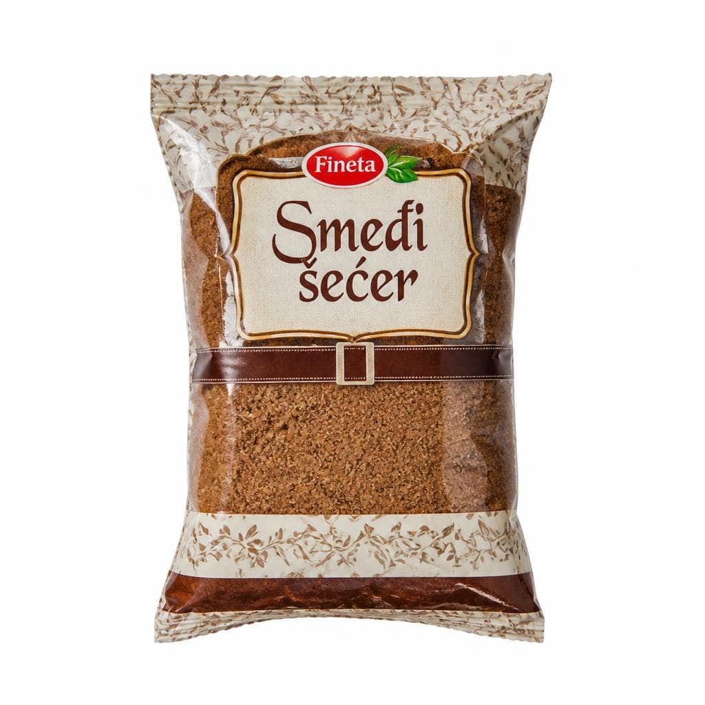 Fineta Smeđi šećer 400 g Akcija u trgovini Gavranović