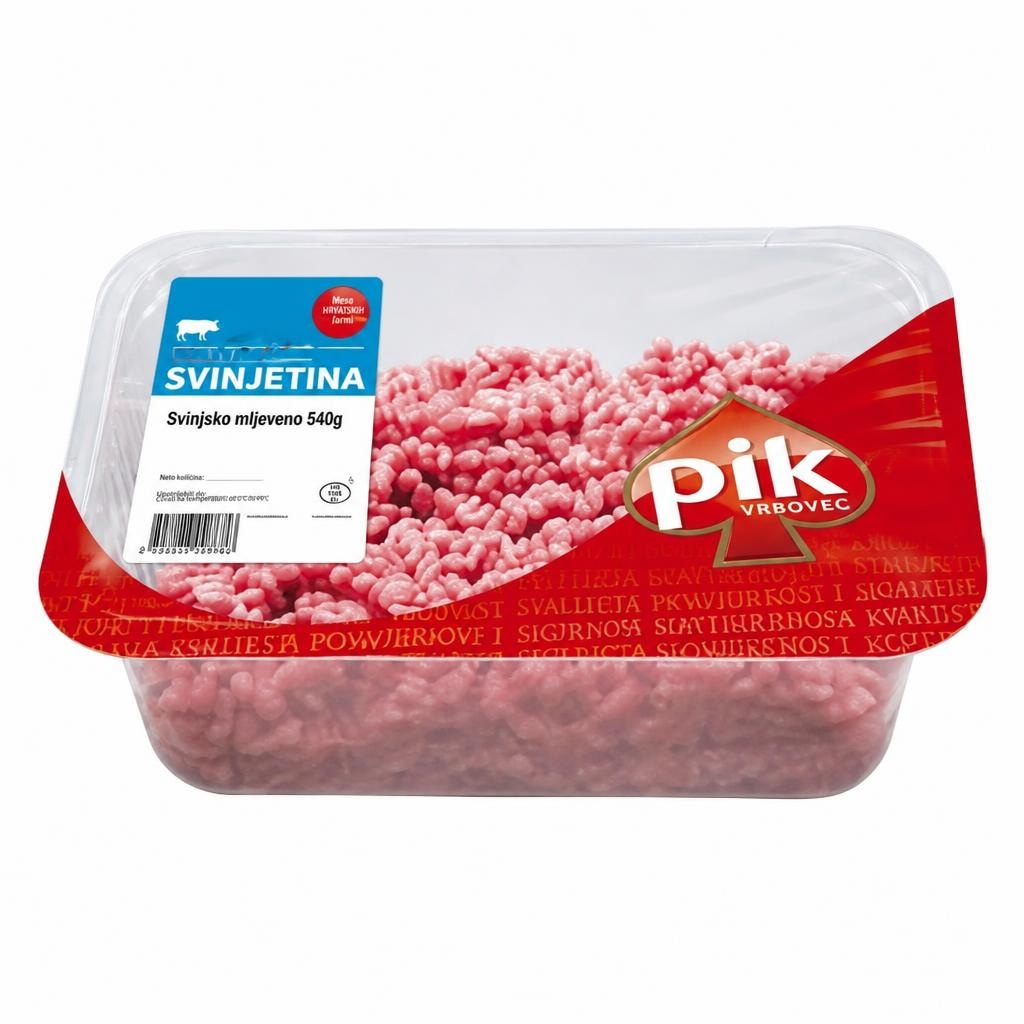 PIK svinjsko mljeveno meso 540 g Pik Vrbovec Akcija u trgovini KTC