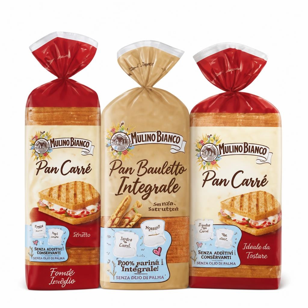 Odabrani asortiman Pan Carré i Pan Bauletto kruha Barilla - Akcija u trgovini Ribola