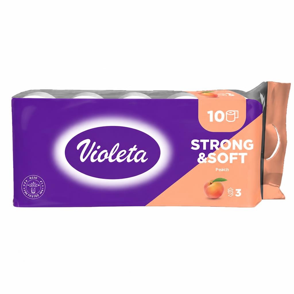 Toaletni papir Violeta 1 pakiranje - Akcija u trgovini Boso