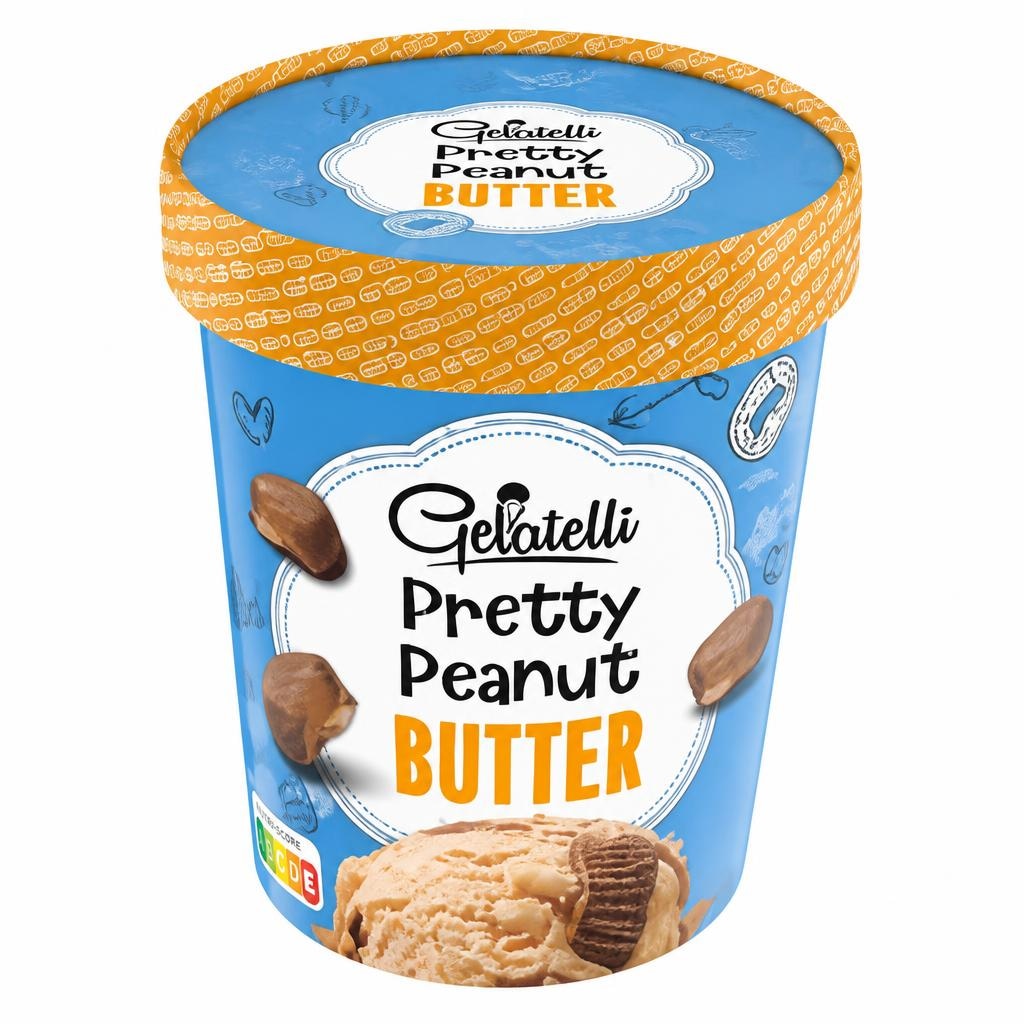 GELATELLI Sladoled kikiriki maslac 500 ml - Akcija u trgovini Lidl
