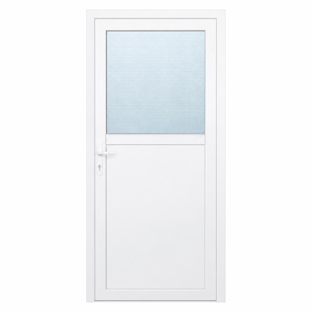 PVC sporedna ulazna vrata 'Kupa KF02' 88/98 x 198 cm - Akcija u trgovini Bauhaus