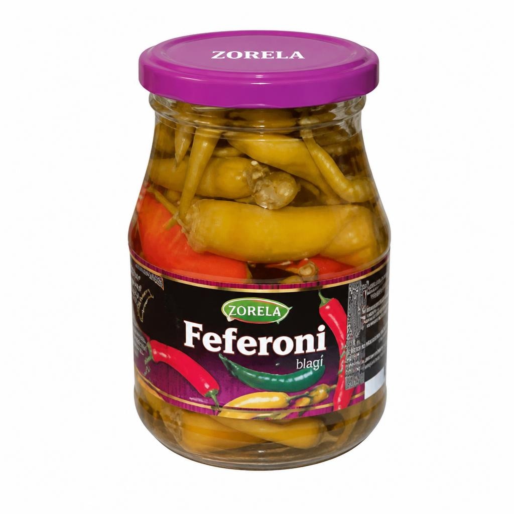 FEFERONI blagi Zorela 350 g - Akcija u trgovini Bakmaz